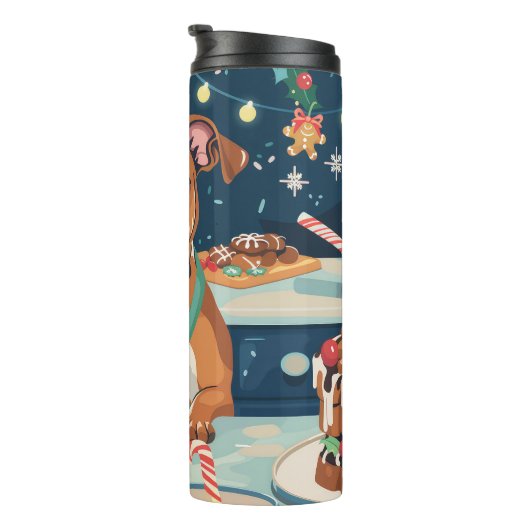 Bouteilles Isothermes Boxer Gîtes : Noël festif (Tourné sur la droite)