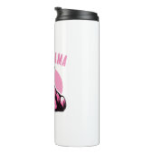 Bouteilles Isothermes Boxer Mama : Joli Chien Rose Boxer Silhouette (Tourné sur la droite)