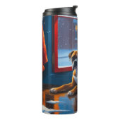 Bouteilles Isothermes Boxer with Christmas Lights Holiday (Tourné sur la gauche)