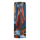 Bouteilles Isothermes Boxer with Christmas Lights Holiday (Dos)