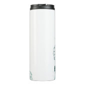 Bouteilles Isothermes Branche avec Feuilles d'or Ginko Biloba (Dos)