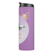 Bouteilles Isothermes Branche de Noël décorée en bauble (Tourné sur la droite)