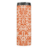 Bouteilles Isothermes Branches et feuilles de chêne, motif damassé dans (Dos)