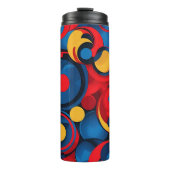 Bouteilles Isothermes Bright 60s Mod Abstrait (Devant)