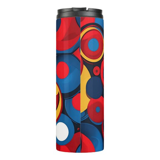 Bouteilles Isothermes Bright 60s Mod Abstrait (Dos)