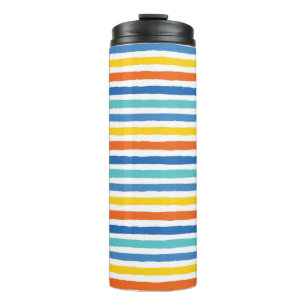 Bouteilles Isothermes Bright Beach Striped Motif