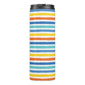 Bouteilles Isothermes Bright Beach Striped Motif (Dos)