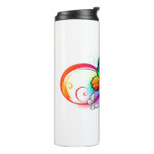 Bouteilles Isothermes Bright infinity with rainbow butterfly (Tourné sur la gauche)