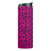 Bouteilles Isothermes Bright Pink And Purple Leopard Print Pattern (Tourné sur la gauche)