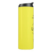 Bouteilles Isothermes Bright Yellow Simple Logo Société Swag (Tourné sur la gauche)