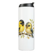 Bouteilles Isothermes Brillant Goldfinch américain (Tourné sur la gauche)