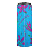 Bouteilles Isothermes Brise Fleur Bleu-vert (Dos)