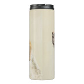 Bouteilles Isothermes Brittany Peinture - Cute Original Chien Art (Dos)