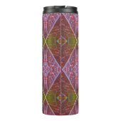 Bouteilles Isothermes Bronze & Feuille verte Ikat 20 (Dos)