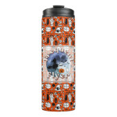 Bouteilles Isothermes Broomstick pour sorcière Halloween Circulaire fréq (Devant)