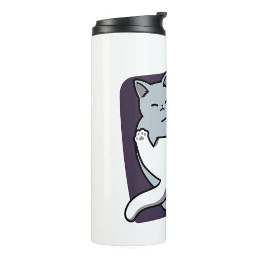 Bouteilles Isothermes Brosse à lait - Chats à couchage mignon (Tourné sur la gauche)