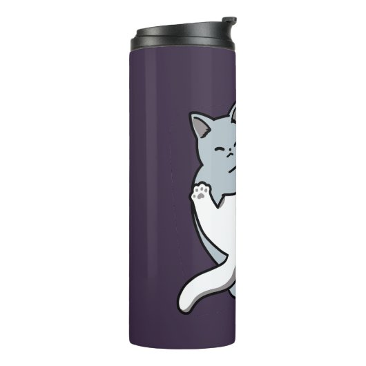 Bouteilles Isothermes Brosse à lait - Chats à couchage mignon (Tourné sur la gauche)