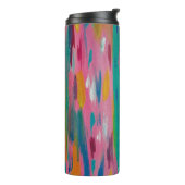 Bouteilles Isothermes Brosse rose Abstraite Impression (Tourné sur la gauche)