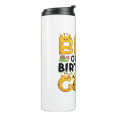 Bouteilles Isothermes Brother 1er anniversaire fille Giraffe Theme Party (Tourné sur la gauche)