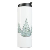 Bouteilles Isothermes Brown Deer under Snow Covered Spruce Trees   (Tourné sur la gauche)