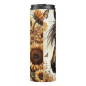 Bouteilles Isothermes Brown Horse Sunflower Butterfly Serenity (Dos)