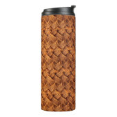 Bouteilles Isothermes Brown leather woven backgroundleather,brown,backgr (Tourné sur la gauche)