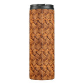 Bouteilles Isothermes Brown leather woven backgroundleather,brown,backgr (Dos)