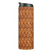 Bouteilles Isothermes Brown leather woven backgroundleather,brown,backgr (Tourné sur la droite)
