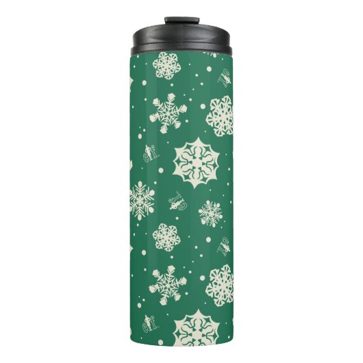 Bouteilles Isothermes Buddy le Motif Elf Snowflake (Devant)