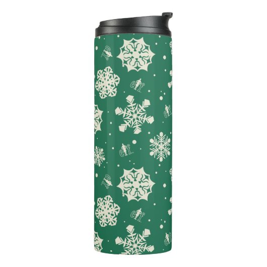 Bouteilles Isothermes Buddy le Motif Elf Snowflake (Tourné sur la gauche)