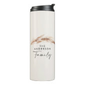 Bouteilles Isothermes Budget moderne pampas naturel herbe famille cadeau (Tourné sur la gauche)