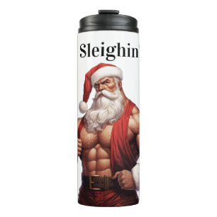 Bouteilles Isothermes Buff Santa Claus Muscles d'entraînement Salle de g
