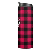 Bouteilles Isothermes Buffalo Plaid and Deer (Tourné sur la droite)