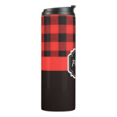 Bouteilles Isothermes Buffalo Plaid Motif (Tourné sur la gauche)