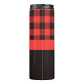 Bouteilles Isothermes Buffalo Plaid Motif (Dos)