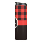 Bouteilles Isothermes Buffalo Plaid Motif (Tourné sur la droite)