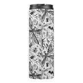 Bouteilles Isothermes Bugs de Doodle sur bleu foncé (Dos)