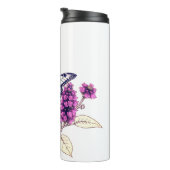 Bouteilles Isothermes Buisson de papillon magenta (Tourné sur la droite)