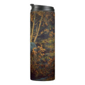 Bouteilles Isothermes Bull Elk dans la forêt d'automne (Tourné sur la droite)