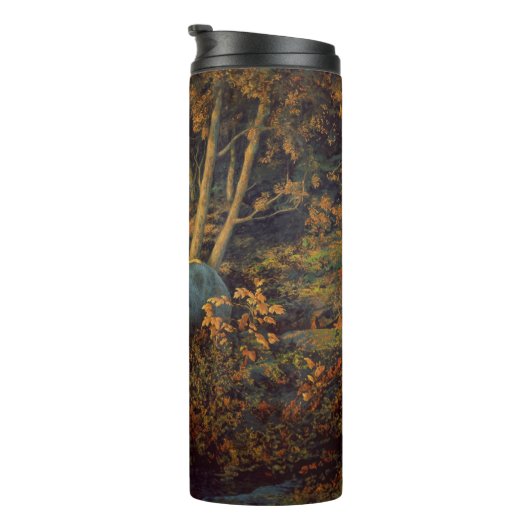 Bouteilles Isothermes Bull Elk dans la forêt d'automne (Tourné sur la droite)