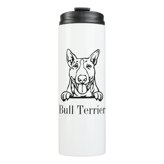 Bouteilles Isothermes Bull Terrier (Devant)