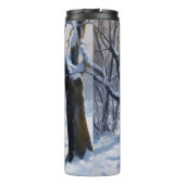 Bouteilles Isothermes Bull Terrier Laisser neiger Noël (Dos)