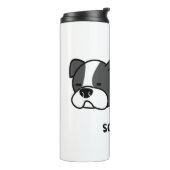 Bouteilles Isothermes Bulldog print Thermal Tumbler (Tourné sur la gauche)