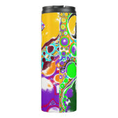 Bouteilles Isothermes Bulles Abstraites colorées (Dos)