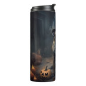 Bouteilles Isothermes Bullmastiff Citrouilles Halloween effrayant (Tourné sur la gauche)