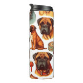 Bouteilles Isothermes Bullmastiff rétro (Tourné sur la droite)