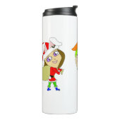 Bouteilles Isothermes Bunnygirls de Noël (Tourné sur la gauche)