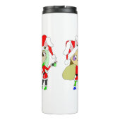 Bouteilles Isothermes Bunnygirls de Noël (Dos)