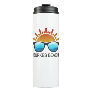 Bouteilles Isothermes Burkes Beach South Carolina Lunettes de soleil