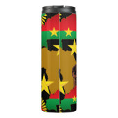 Bouteilles Isothermes Burkina Faso Carte, drapeau et première révolution (Dos)